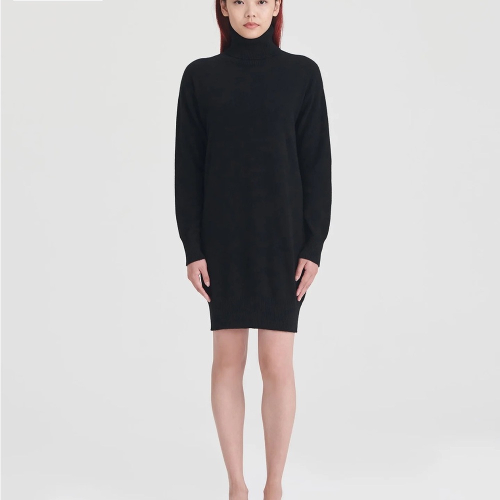 NAADAM signature turtleneck cashmere dress
